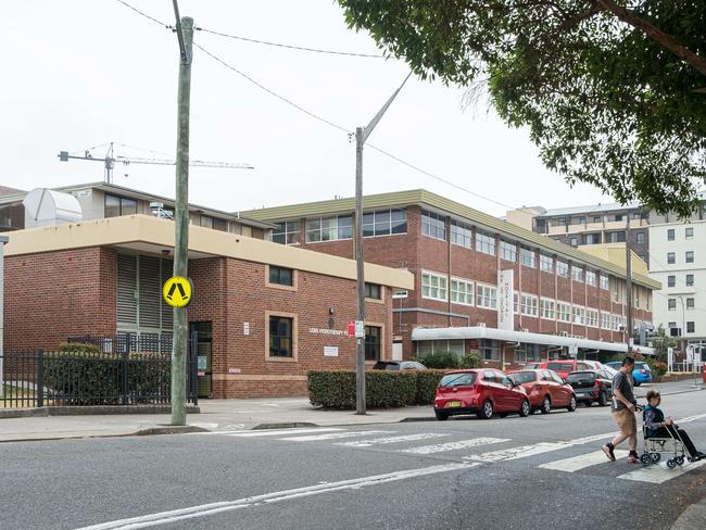 Photo of St George Hospital, Kogarah. On 05.12.2020 The NSW Government has reaped an astonishing $49.9 million in revenue by charging sick patients and their visitors extortionate parking fees at the state's public hospitals. (Daily Telegraph / Flavio Brancaleone)