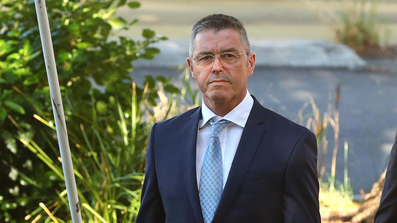 Robert Evans outside Geelong court.