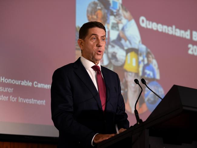 Queensland Treasurer Cameron Dick has today delivered his second state budget. Picture: NCA NewsWire / Dan Peled