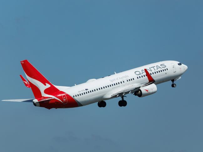 SYDNEY, AUSTRALIA - NewsWire Photos FEBRUARY 22, 2024: Generic photos of QANTAS planes at Sydney Airport today Picture: NCA NewsWire / David Swift