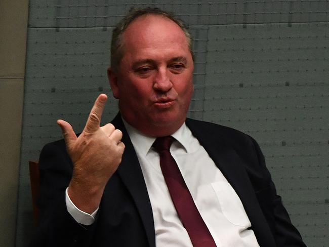 Former National Party leader Barnaby Joyce. Picture: Getty Images