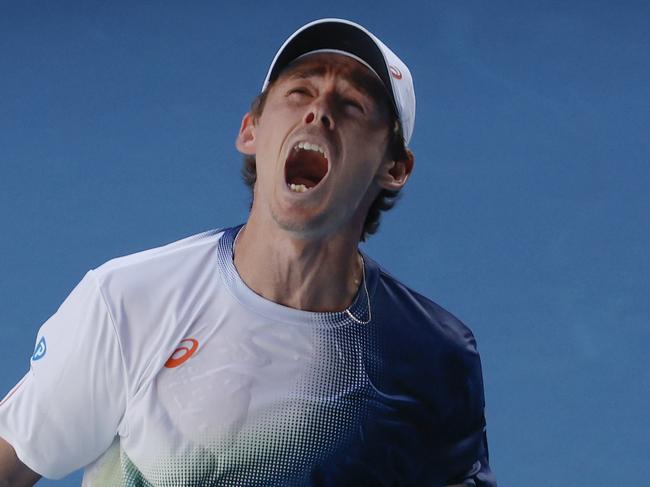 Alex de Minaur can be ruthless too. Picture: Michael Klein