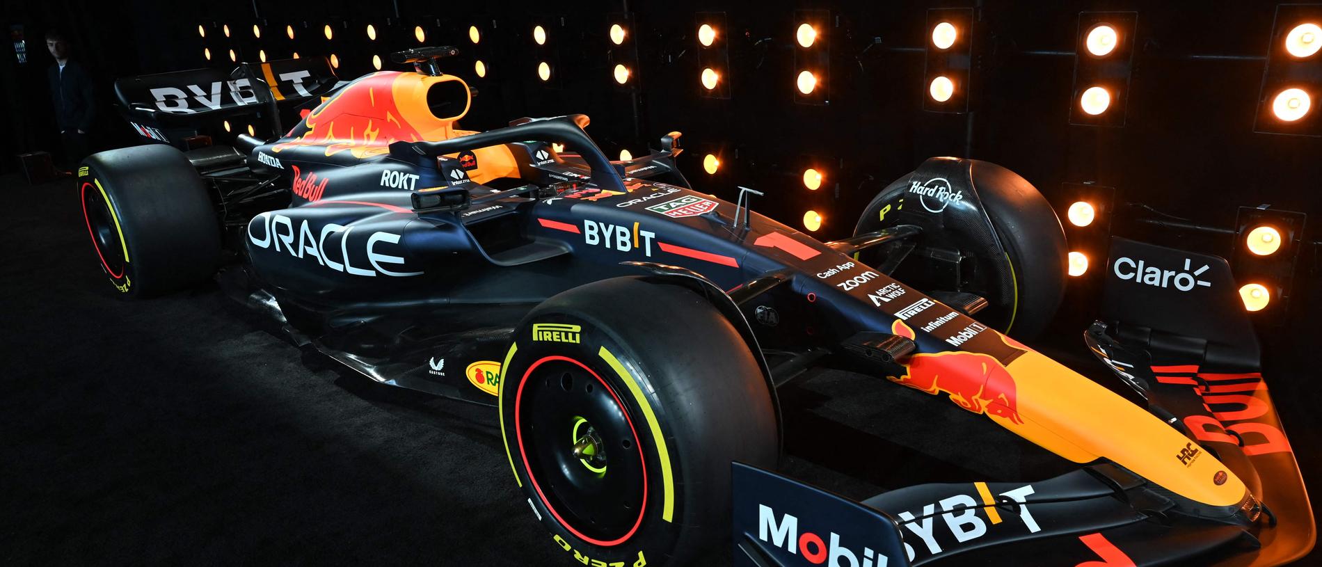 This is Max Verstappen's 2023 Red Bull F1 livery