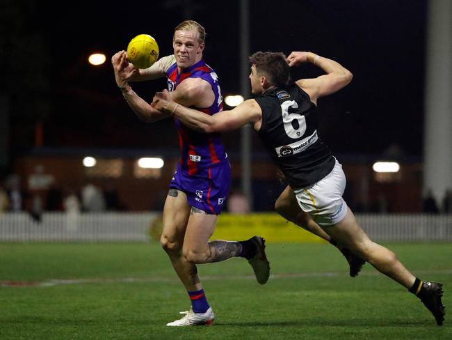 Shaun Mannagh has again shown why he will be among Werribee’s most important players this season. (Photo by Dylan Burns/AFL Photos via Getty Images)