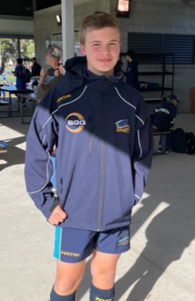 Sunshine Coast junior rugby union star Harrison Doyle.