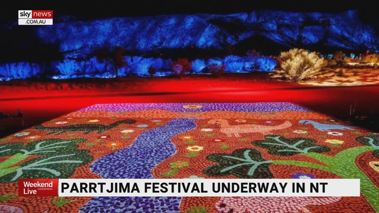 Alice Springs Parrtjima light festival kicks off