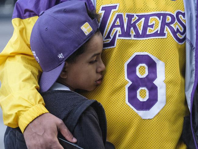 Nike has pulled all Kobe merchandise from its website to stop people reselling it at exorbitant prices. Picture: AP