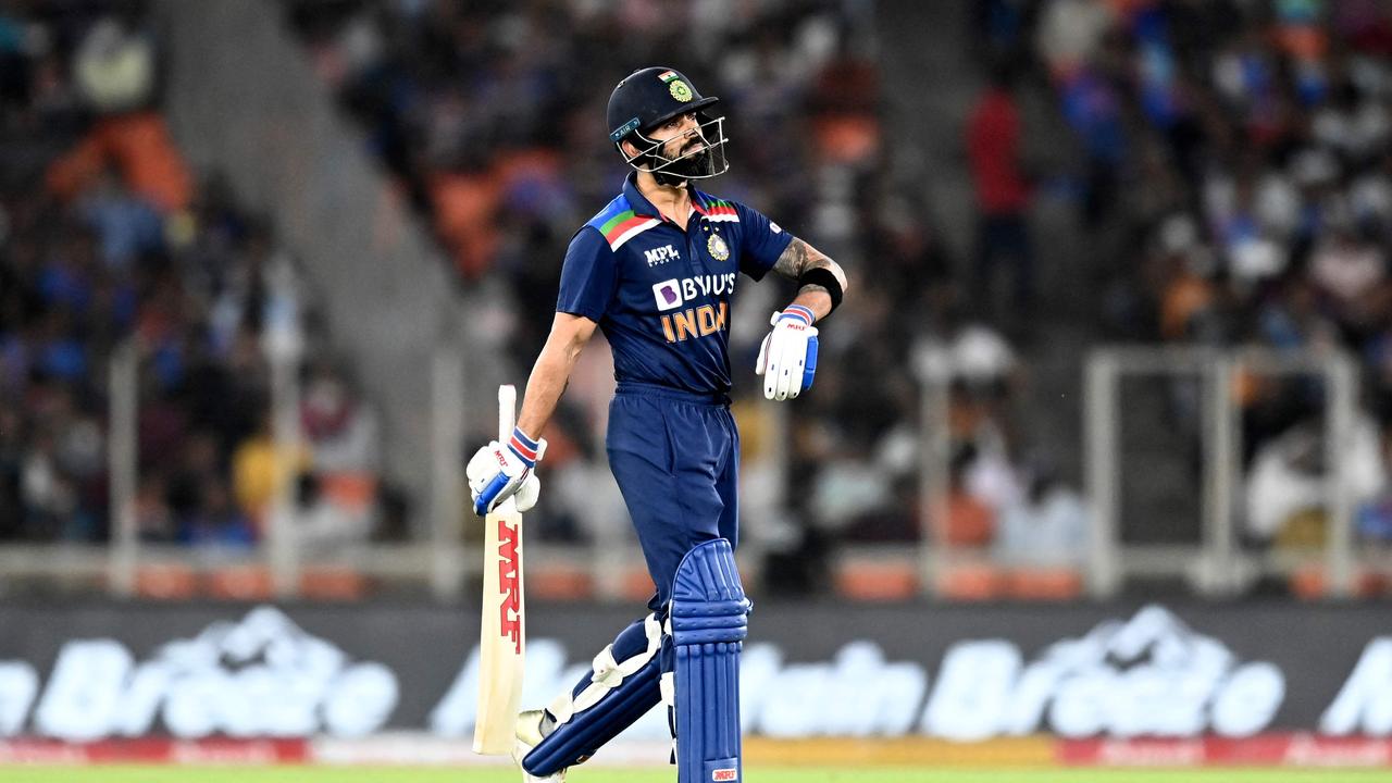 India's captain Virat Kohli is in a worrying form slump.