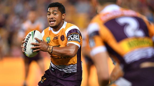 Anthony Milford in action against the Cowboys in Round 2 this year. Photo: AAP