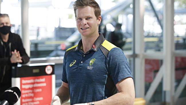 Steve Smith was a prime target for the Barmy Army last year.