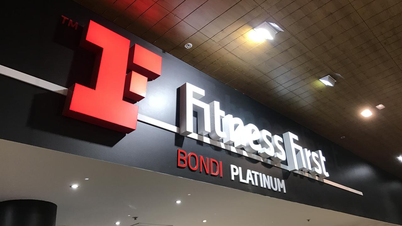 Fitness First at Westfield Bondi Junction is closing. Picture: Christian Gilles