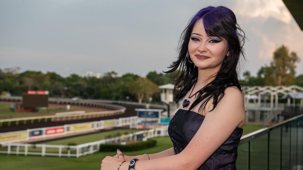 Selina Fudge at the Taminmin College Year 12 School formal at Darwin Turf Club, 2024. Picture: Pema Tamang Pakhrin