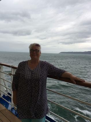 Lorraine Thomas spent the second half her cruise to New Zealand sick with gastro. Picture: Lorraine Thomas