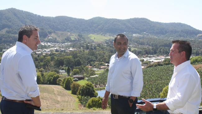 Federal MP Pat Conaghan, State MP Gurmesh Singh and NSW Minister for Regional Transport and Roads Paul Toole made the announcement in Coffs Harbour today.