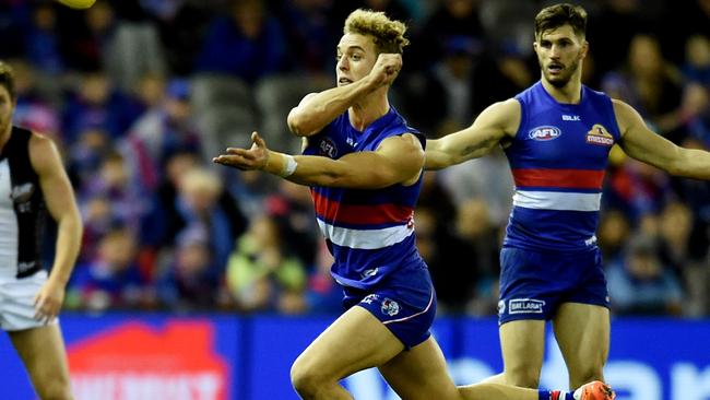 The injury to Mitch Wallis has had a major impact on the Western Bulldogs. Picture: Getty Images.