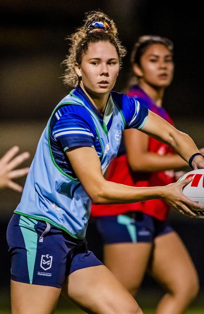 Cowboys NRLW five-eighth Tahlulah Tillett. Picture: North Queensland Cowboys/Alix Sweeney