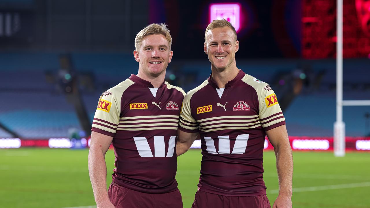 Tom Dearden and Daly Cherry-Evans were Queensland’s halves pairing in 2024. Photo - QRL