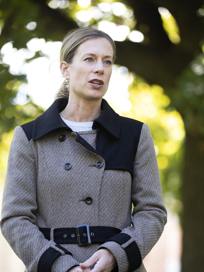 Opposition Leader Rebecca White. Picture: CHRIS KIDD