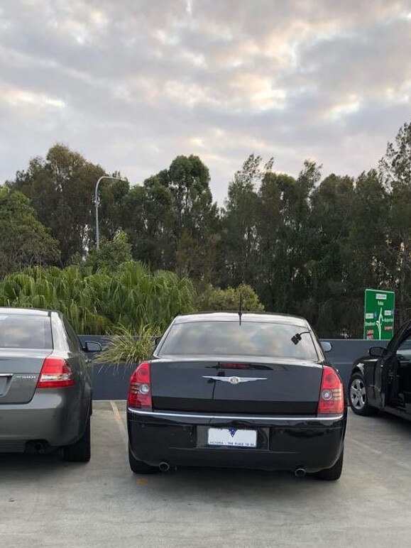 Bad parking at Carrara, Gold Coast