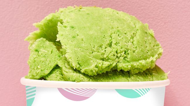 Doughlish’s pandan flavoured cookie dough.