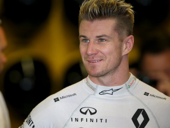 Nico Hulkenberg was back in action.