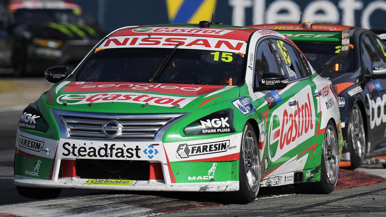Rick Kelly in the No.15 Nissan Motorsport Altima in Perth. Picture: Getty Images