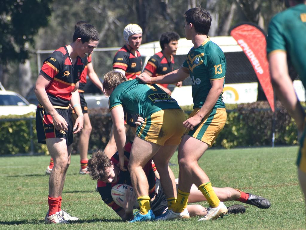 Dolphins Cup grand final, St Brendan’s College versus Rockhampton Grammar School, at Rugby Park on August 16, 2024.