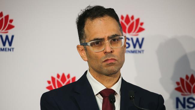 NSW Treasurer Daniel Mookhey in Sydney on Tuesday. Picture: Newswire / Gaye Gerard