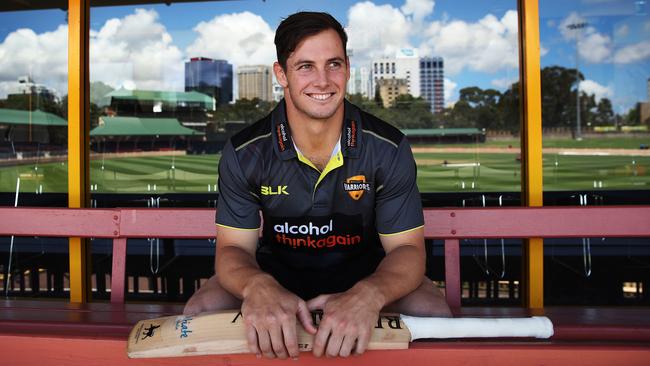 Australian batsman Hilton Cartwright at North Sydney Oval. Picture: Phil Hillyard