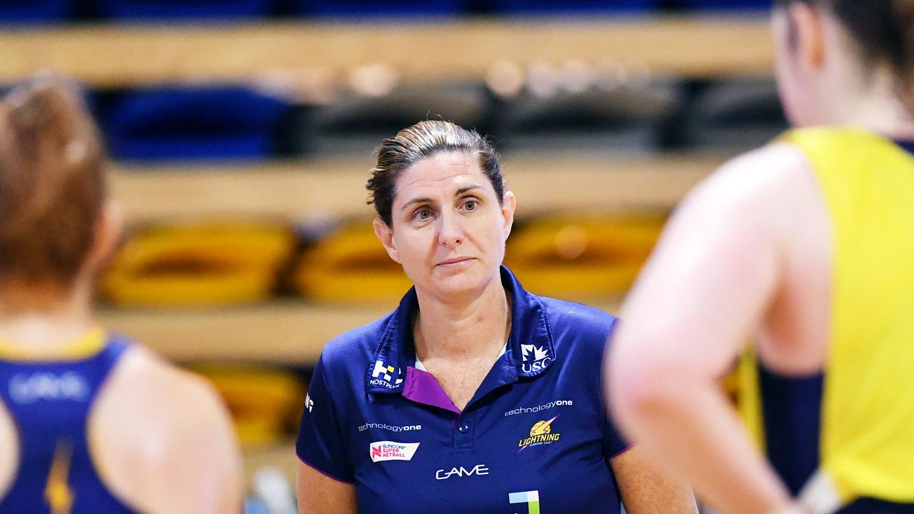 The Lightning and coach Kylee Byrne have parted ways. Picture: Patrick Woods / Sunshine Coast Daily.