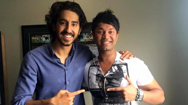 Dev Patel and Saroo Brierley.