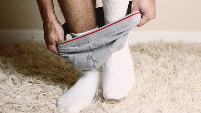 As for the appalling state of men’s underpants, it seems there is a boy in the heart of many men. Picture: iStock