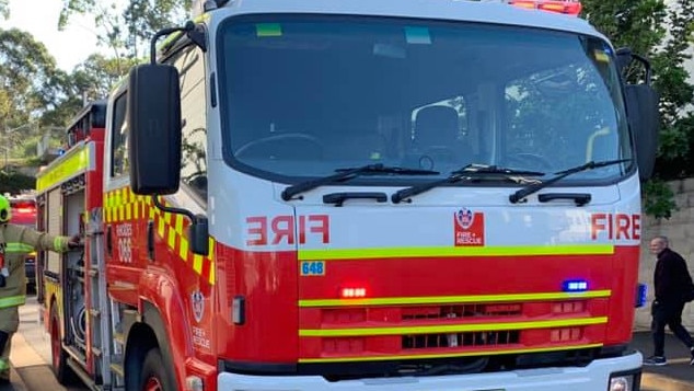 Ten firefighters have been called to a “well lit” house engulfed in flames just a stone’s throw away from Epping West Public School this afternoon as school buses were diverted. Picture generic from Fire and Rescue NSW