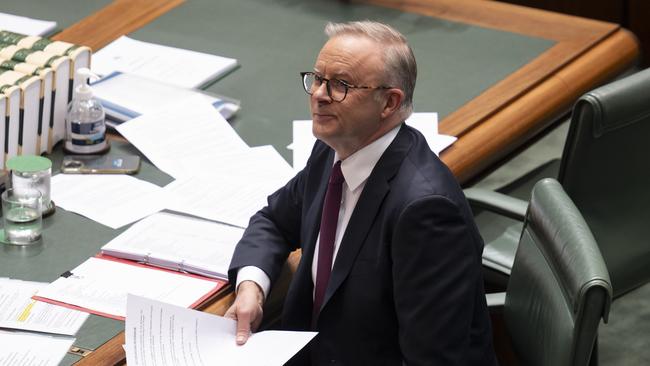 Anthony Albanese is back to his day job. Picture: NCA NewsWire / Martin Ollman