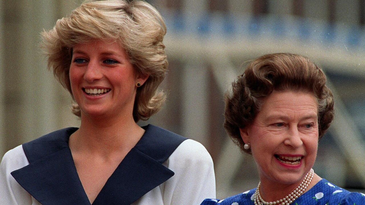 Princess Diana and her mother-in-law, Queen Elizabeth II, in 1981.