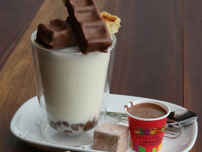 The Waffle Wonder, another Hot Chocolate Festival creation. Picture: Andrew Tauber