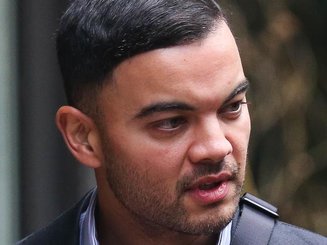 SYDNEY, AUSTRALIA - NewsWire Photos - May 24 2022: Australian musician Guy Sebastian, is seen leaving the Downing Centre District Court in Sydney. Picture NCA Newswire/ Gaye Gerard