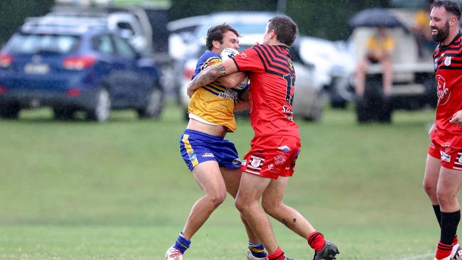 Byron Bay Red Devils vs Mullumbimby Giants at Red Devil Park. Picture: DC Sports Photography