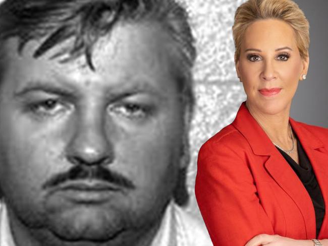 Serial killer John Wayne Gacey and the lawyer who denfended him on death row, Karen Conti