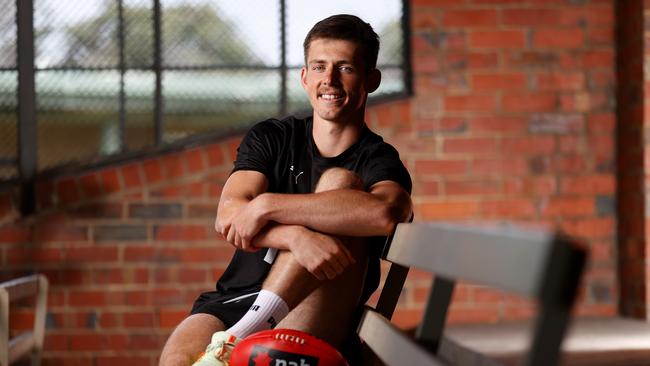 Charlie Dean was taken by the Magpies. Picture: Michael Willson/AFL Photos via Getty Images