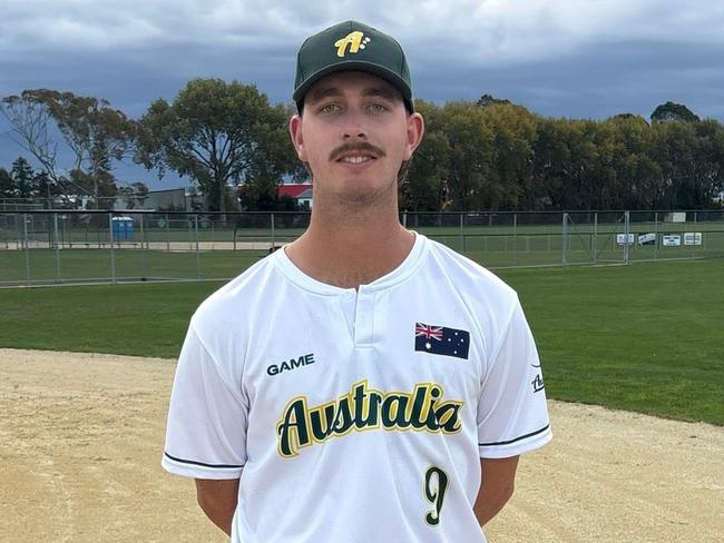 Rockhampton softballer Nick Crouch has his sights set on making the Australian team for the WBSC Under-23 World Cup in 2026.