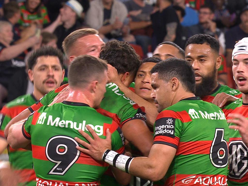 LIVE NRL: Latrell carries multiple Cowboys over as Souths mount comeback