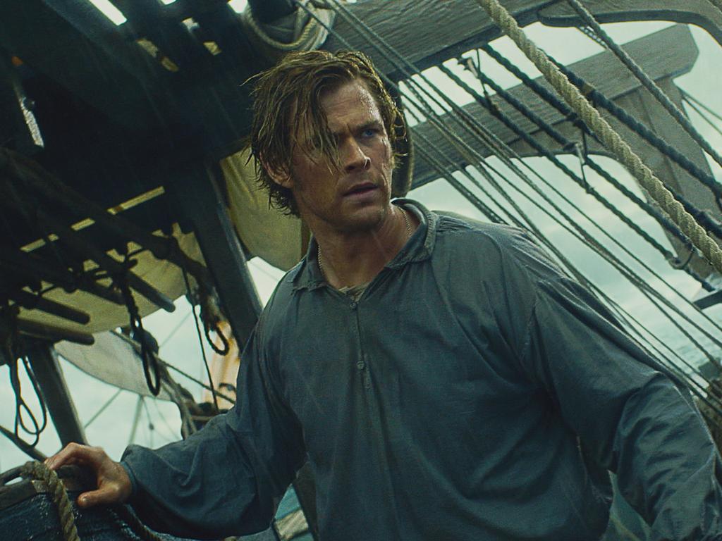 Chris Hemsworth in a scene from the film In the Heart of the Sea. Warner/Roadshow