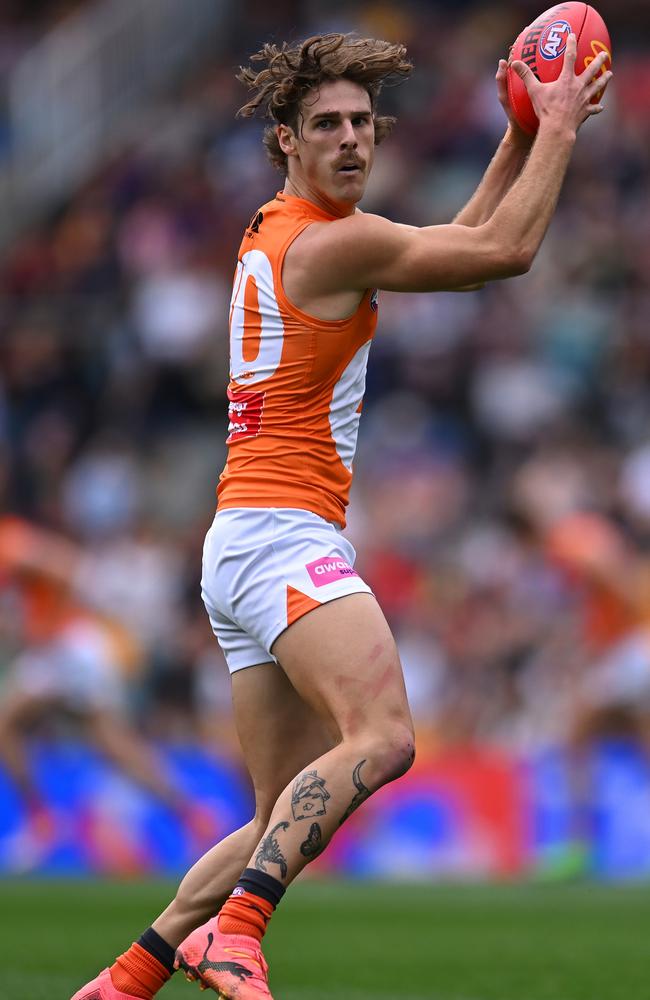 Would St Kilda make a throw at picking up James Peatling off the Giants in the trade period? Picture: Albert Perez/AFL Photos via Getty Images.