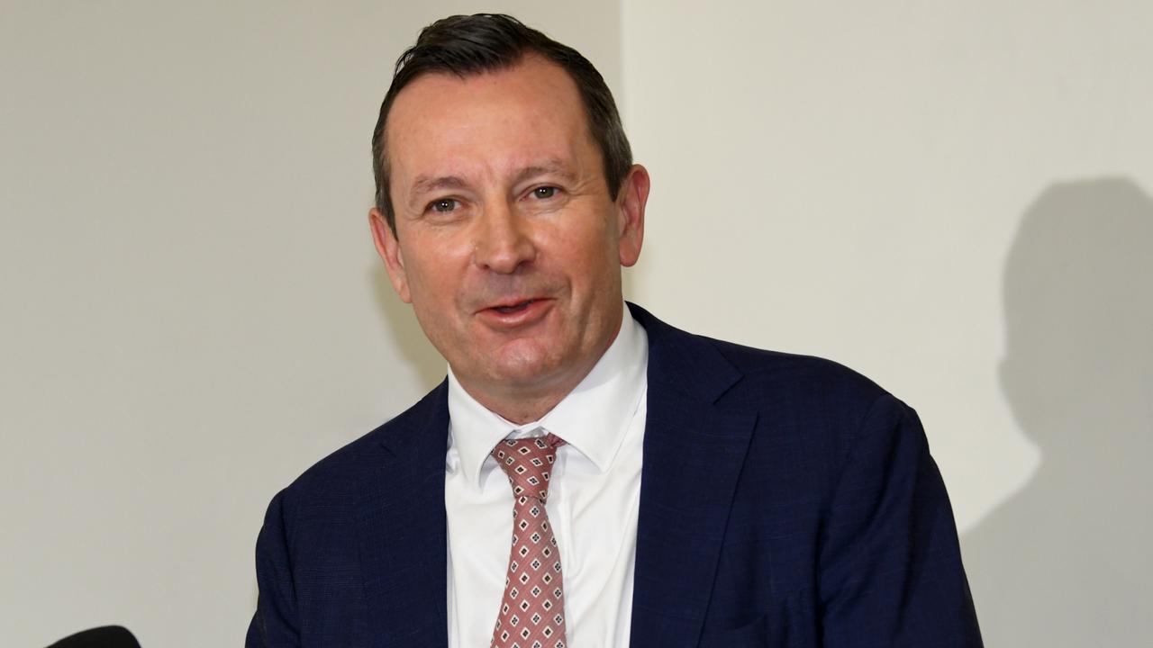 Premier Mark McGowan has revealed when WA will reopen. Picture: NCA NewsWire / Sharon Smith