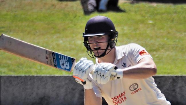 Young Mosman cricketer Matt Moran. Pic: Supplied