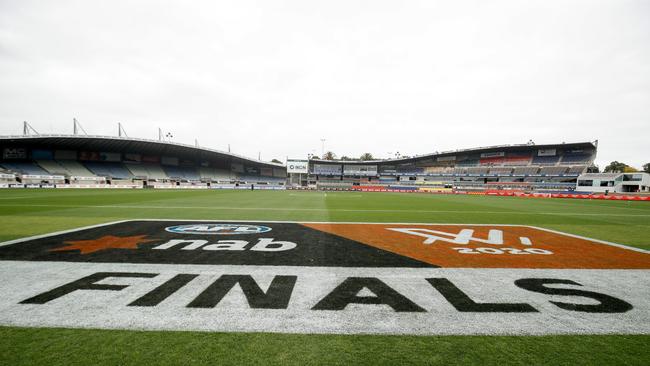 AFLW finals time — with no fans. Picture: AFL Photos/Getty Images