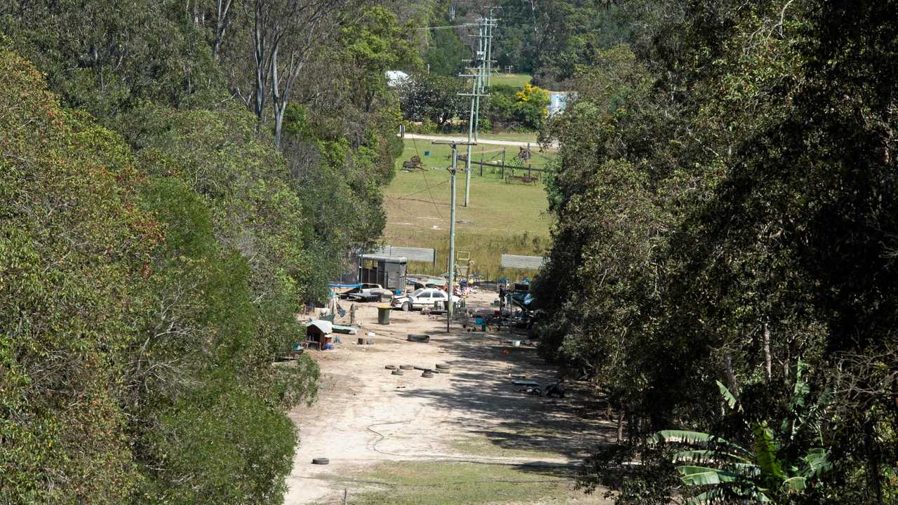 Police turned up no clues after they searched the Noosa Rd property where Bianca lives with extended family. . Picture: Jacob Carson