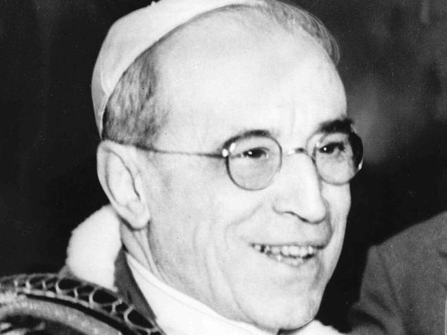 Wartime Pope Pius XII served until 1958.