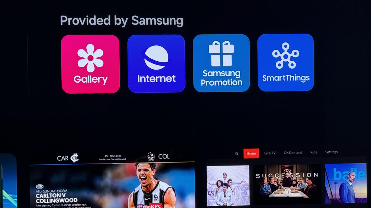 QN900D Neo QLED 8K Smart TV has its own operating system which includes all your favourite apps like Kayo, Fox Sports, Netflix, Prime and YouTube.